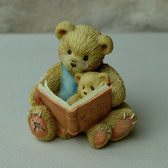 Cherished Teddies The Book of Teddies Teddy and Roosevelt Figurine Vintage 1993 - Picture 2 of 7